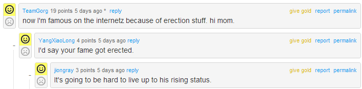 I'm laughing pretty "hard" right now