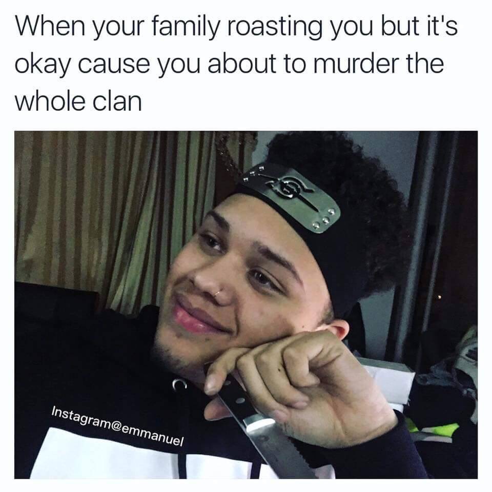 Gonna roast back with that fire style.