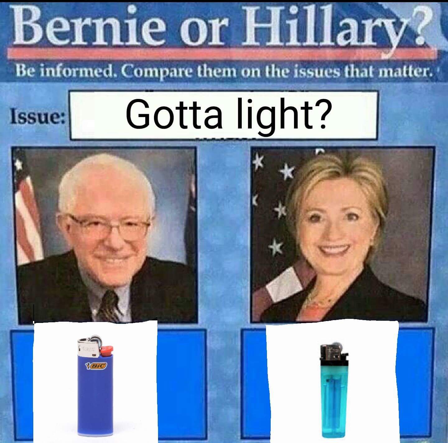 got a light?