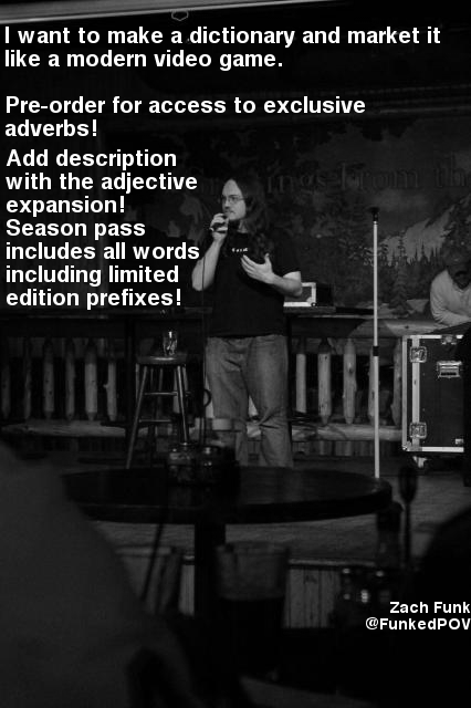 Pre-order for exclusive words