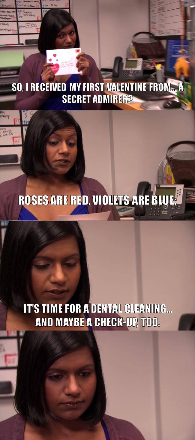 Probably the most romantic gesture most of us will get this Valentine's Day