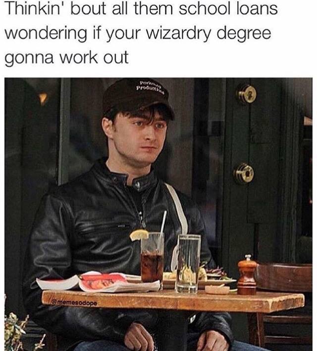 Should have majored in slytherin