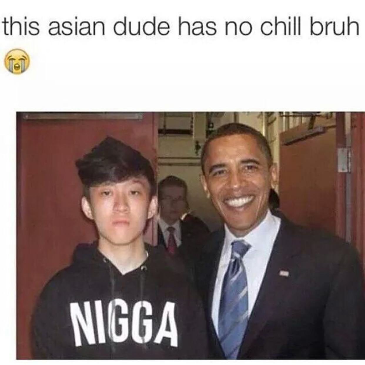Im guessing he's not a fan of Obama