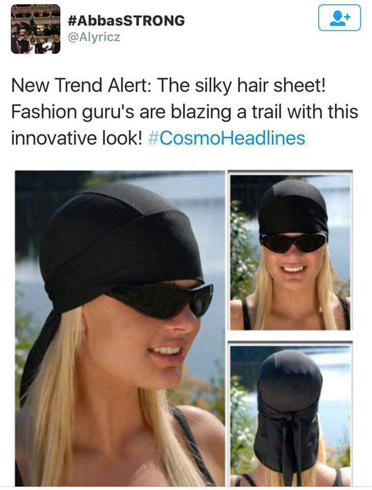 It's called a durag...