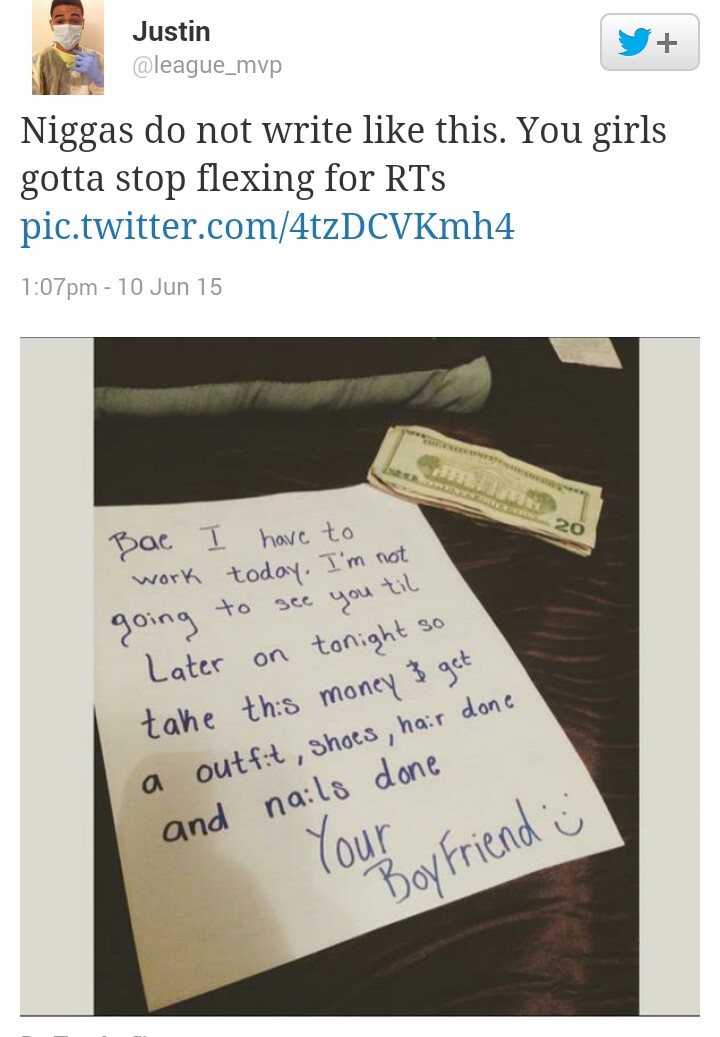 Nigga please.