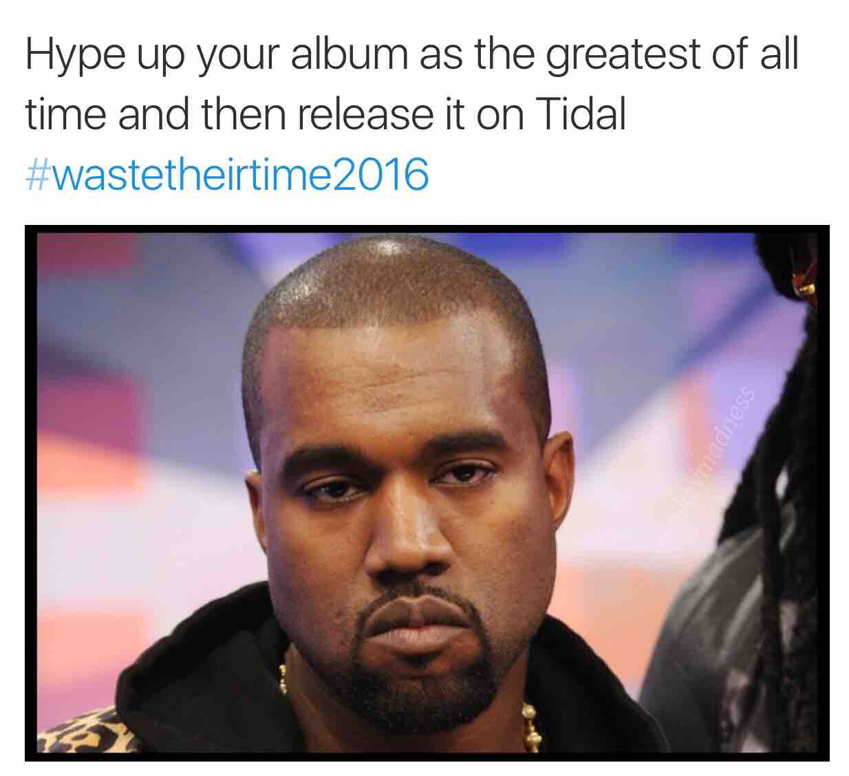 not riding the wave