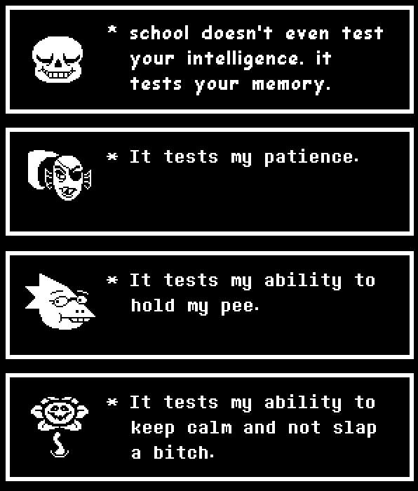 I am Flowey. Every damn fu cking day