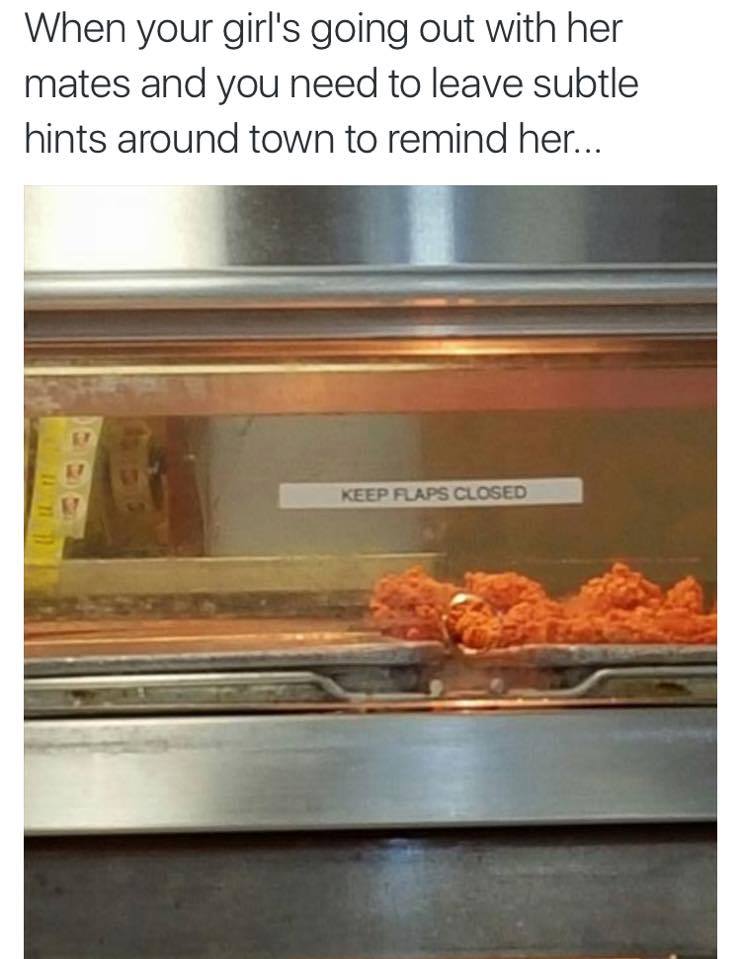 When you have to give bae hints