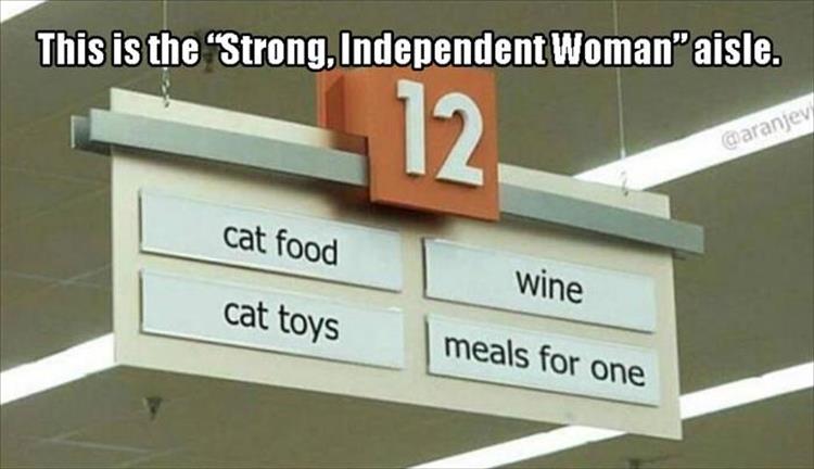 Or the crazy aisle