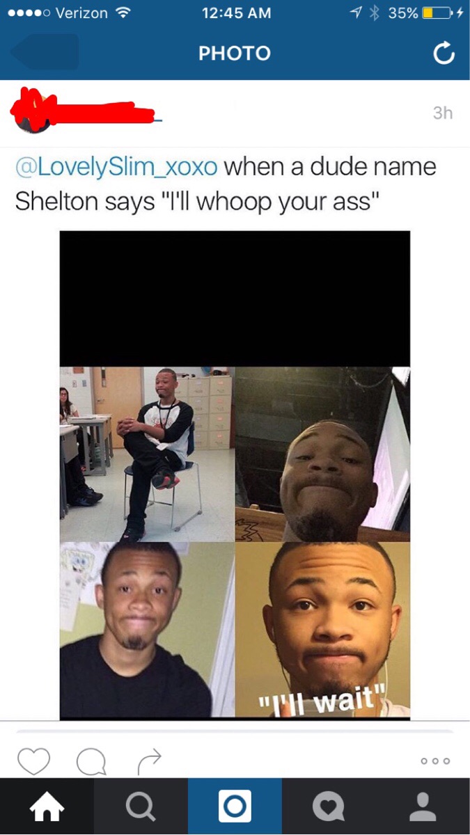 some say he's still waiting to this day