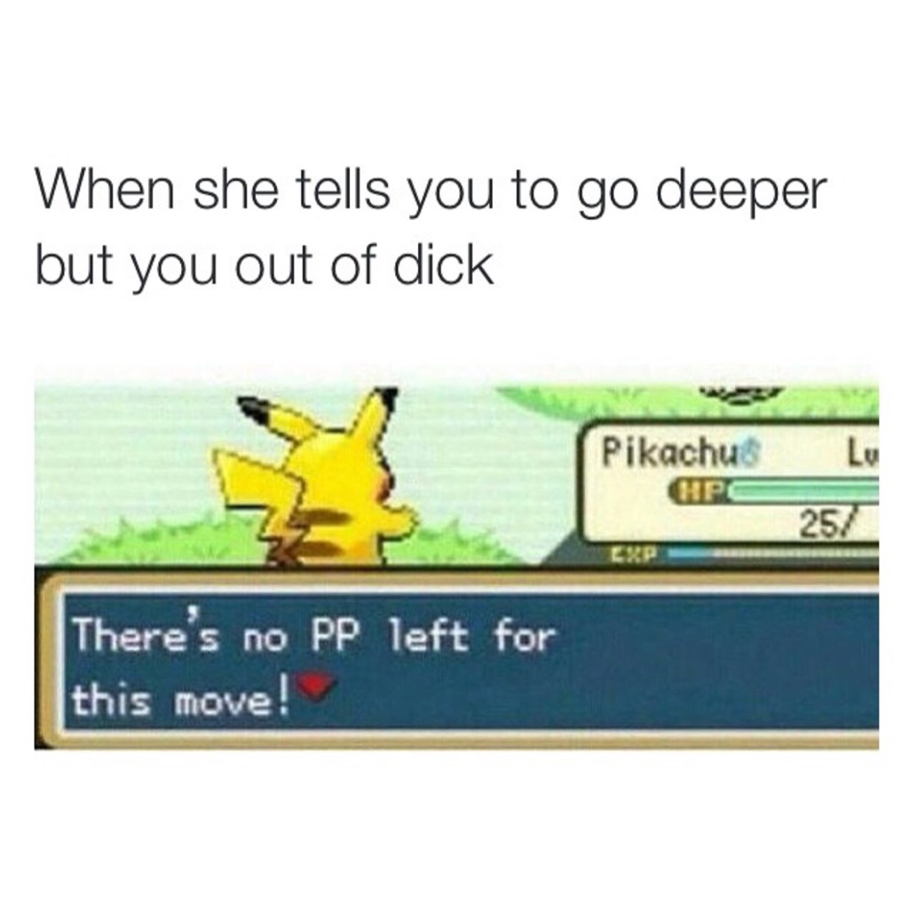 When she says go deeper...
