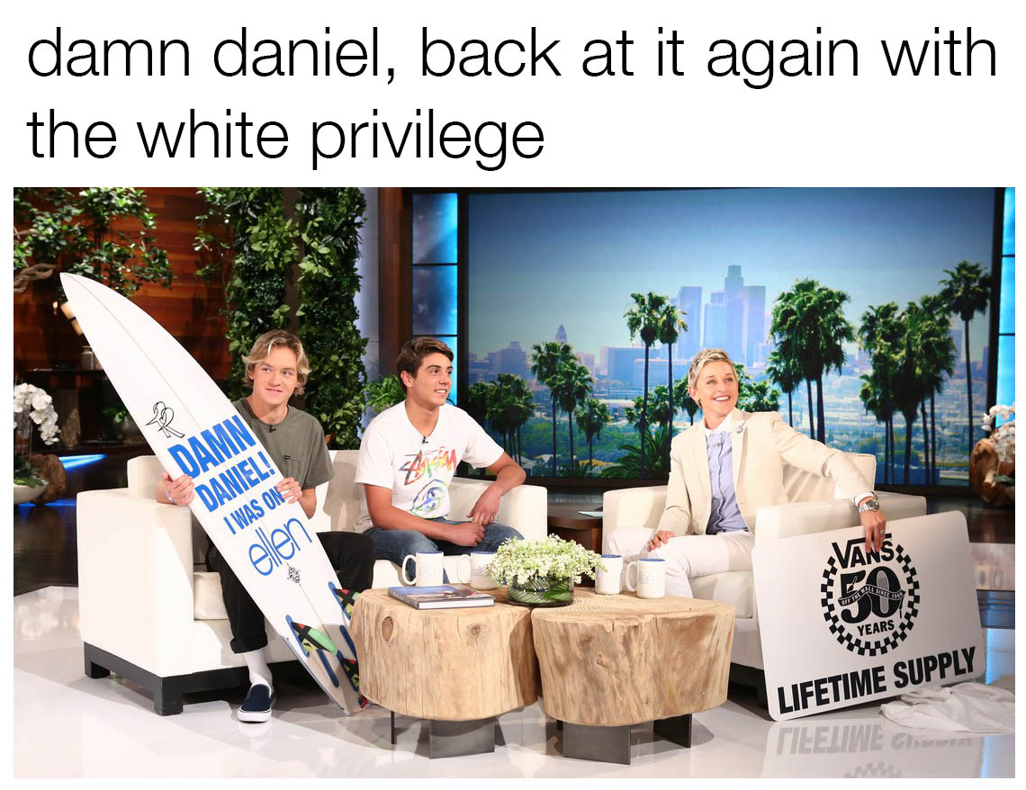 you never see anybody from worldstar on ellen