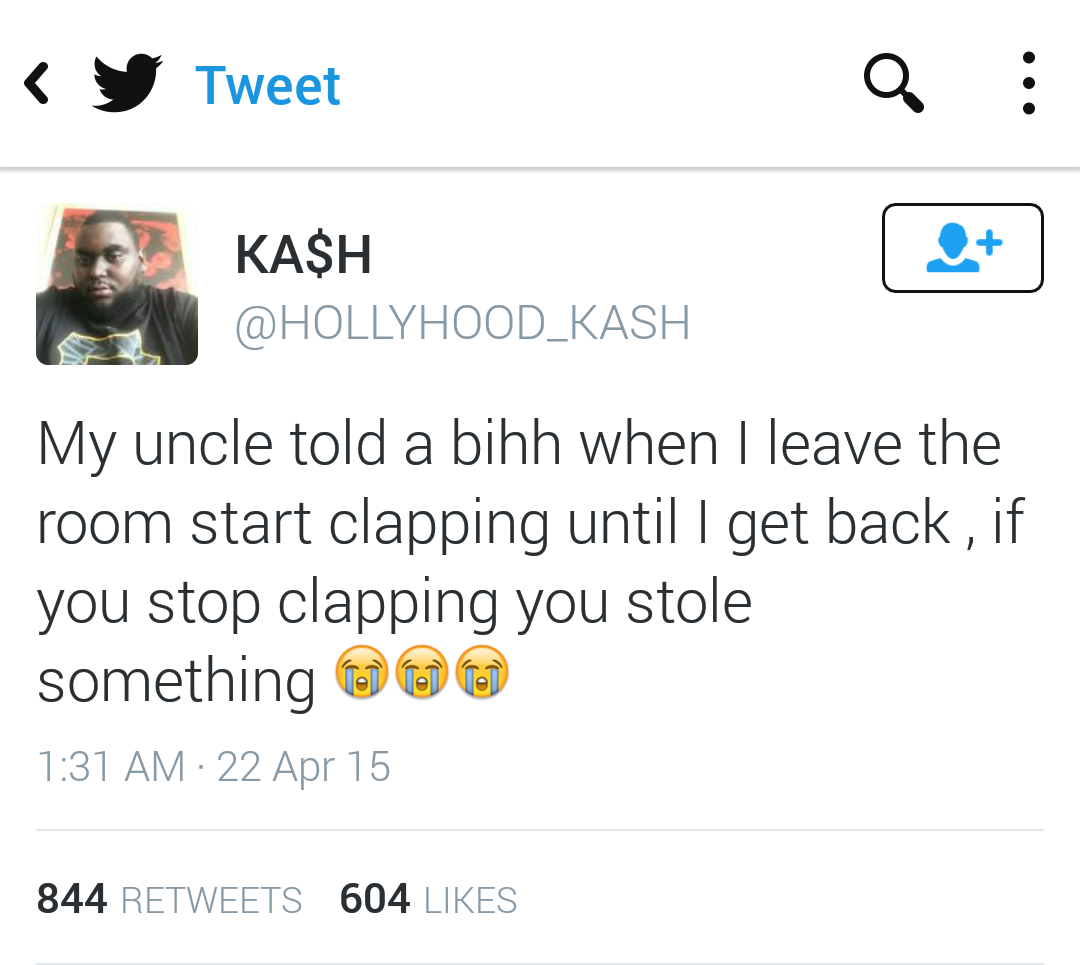 Stay clapping bihh