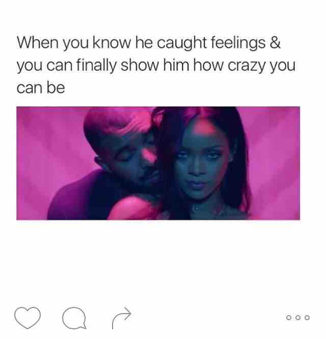 him:ummmm... her hair smells good. her: no it doesn't. whose hair have you been smelling!