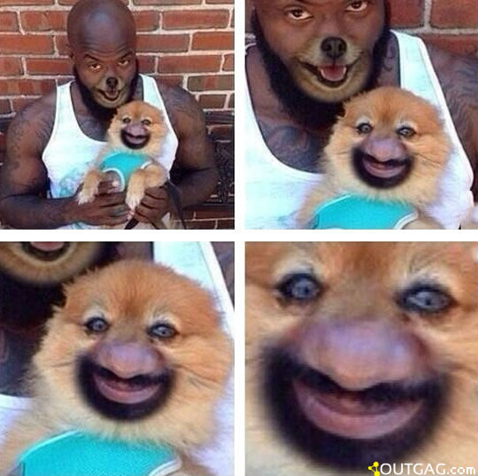 When face swap goes horribly right.