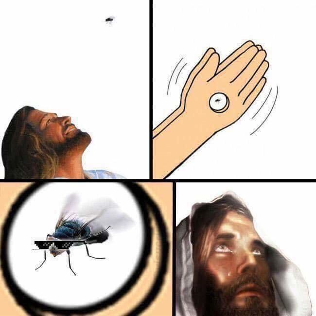 White Jesus wouldn't hurt a fly