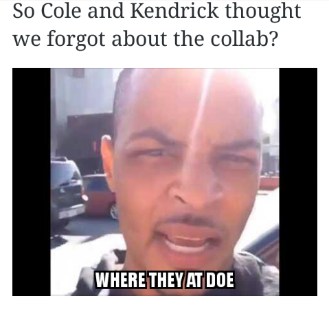 They doing what Frank Ocean did to us...