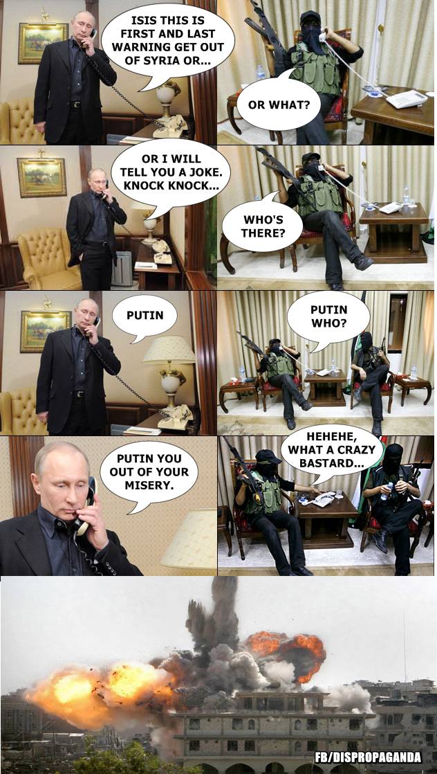 VladimirPutin being funny, btw where's the user gone?