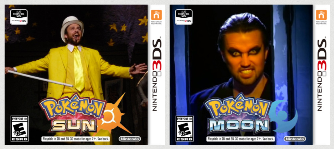 Pokemon Sun/Moon cover art confirmed.