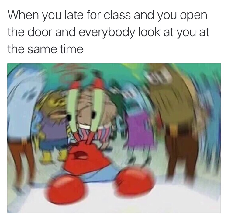 Damn mfs be like "if you're on tie you're late"