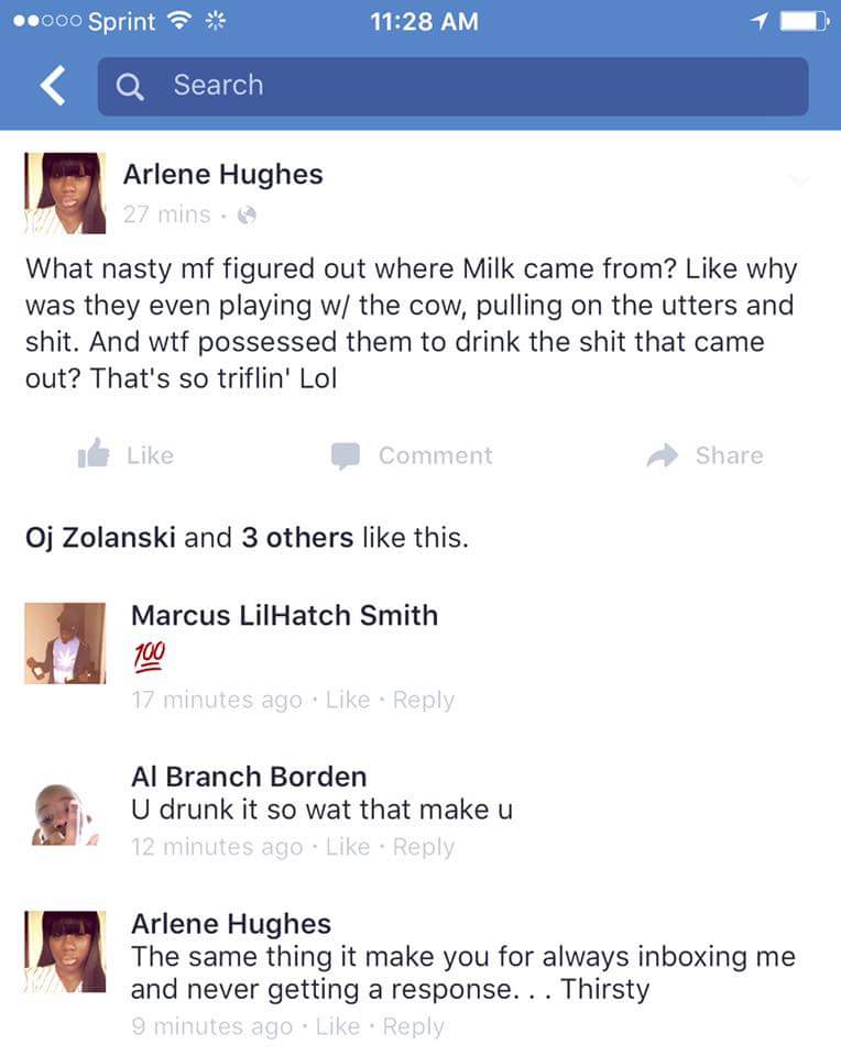 On the origin of milk