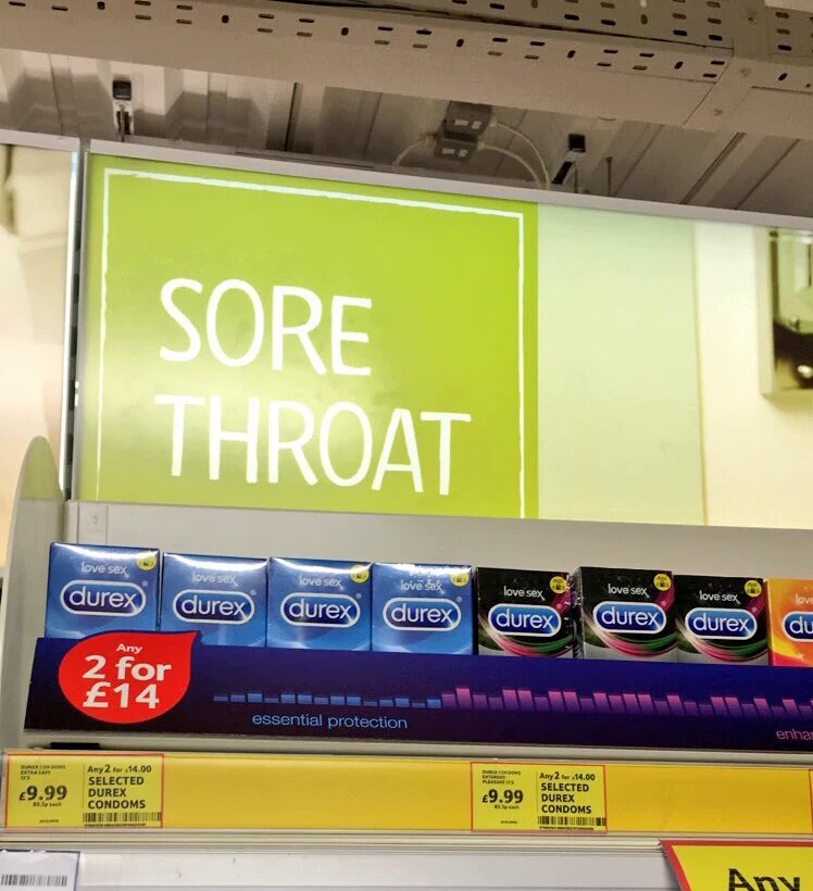 Sore throat?