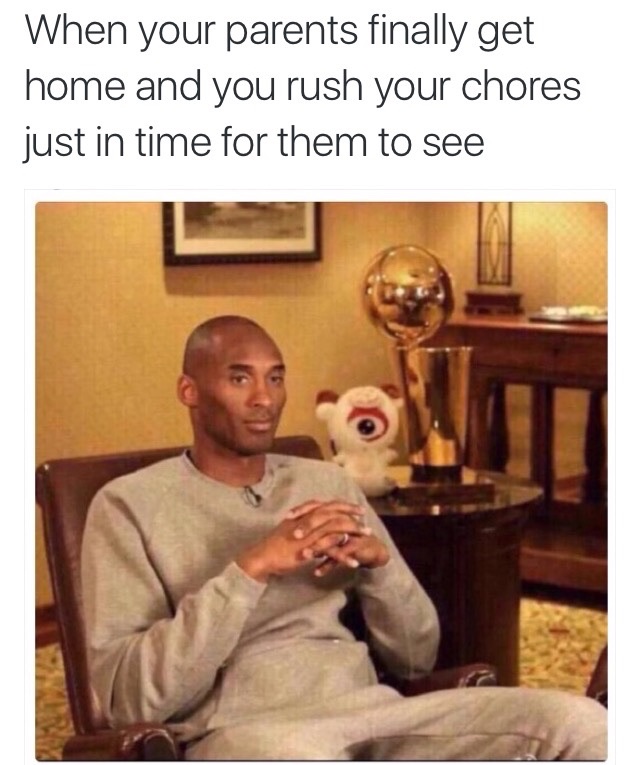 Been expecting you ma
