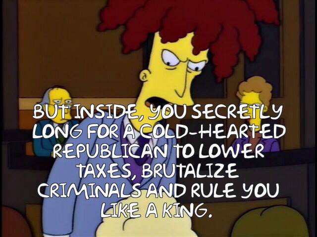 Just realized Donald Trump is Sideshow Bob.