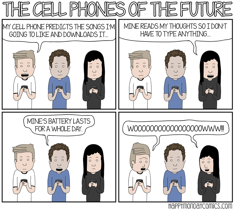 Cell phones of the future