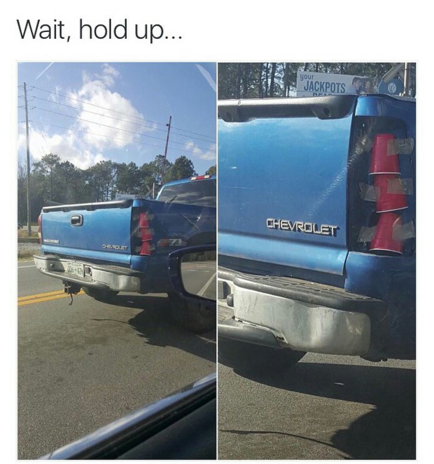 You ain't slick.