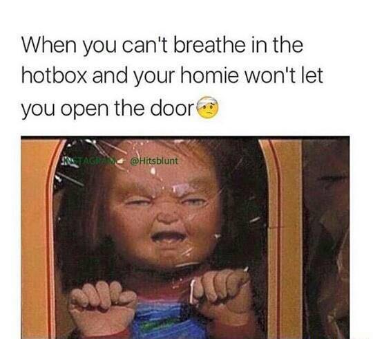 When the hot box too thick
