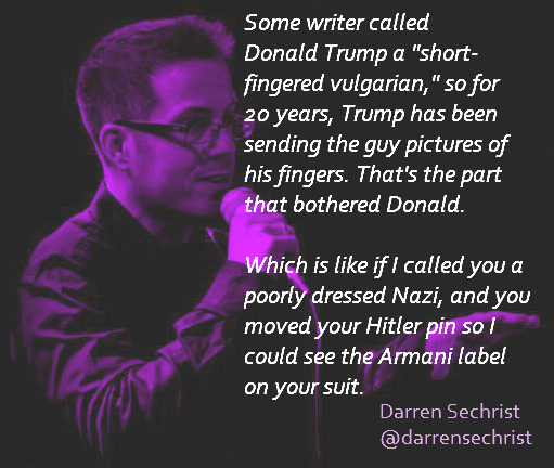 What Bothers the Donald