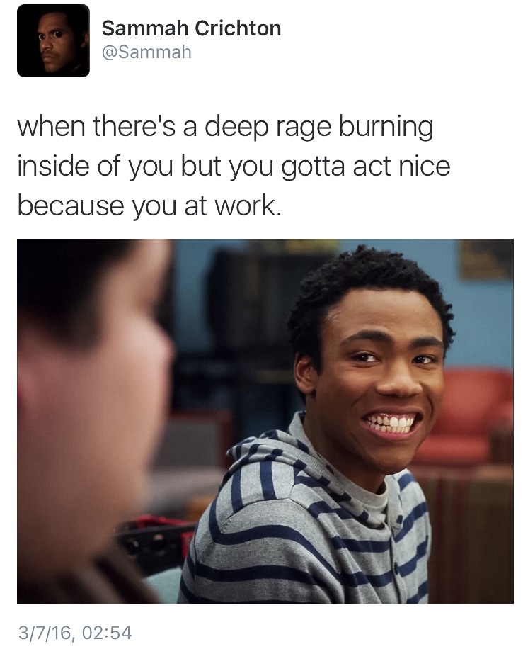 Gotta act cool...don't say anything you gonna regret!