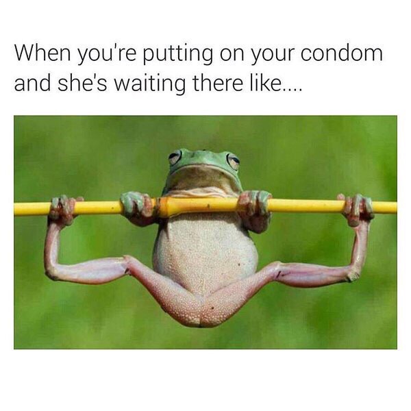 About to go in balls deep