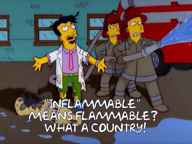 Today's Word of the Day from Merriam-Webster.com immediately reminded me of this scene.