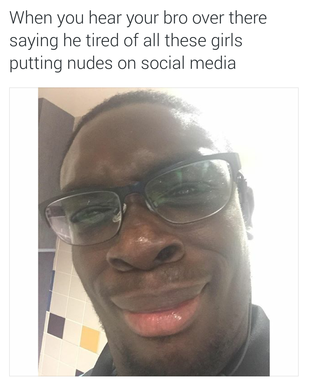 Who complains about tits & ass?