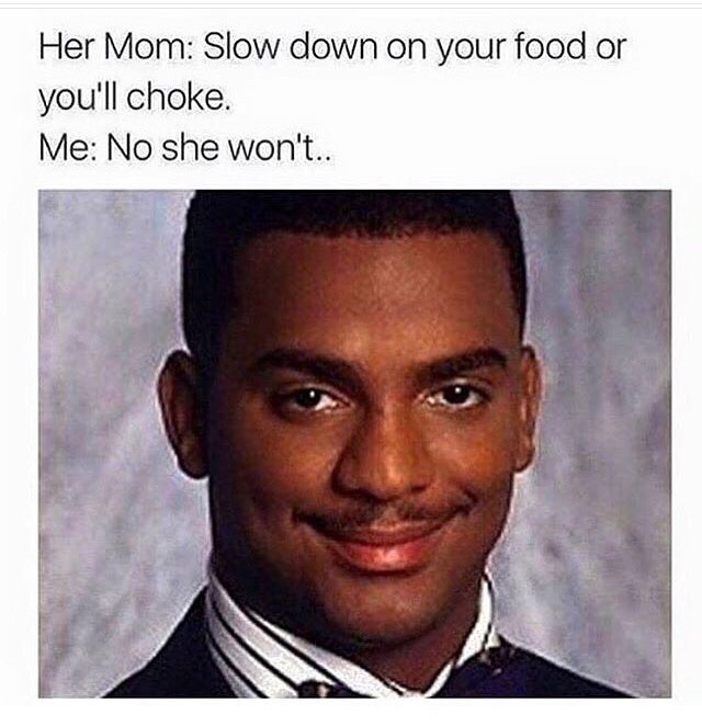 Nah she's good. ðŸ‘ŒðŸ¼ðŸ˜ˆ