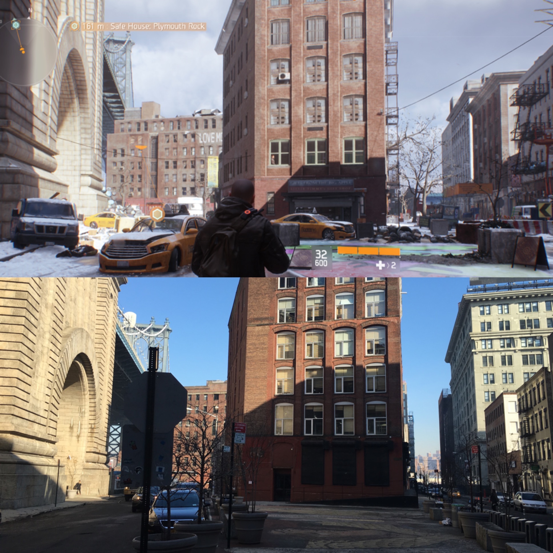 Tom Clancy's The Division vs IRL