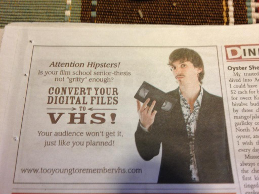 Hipster VHS