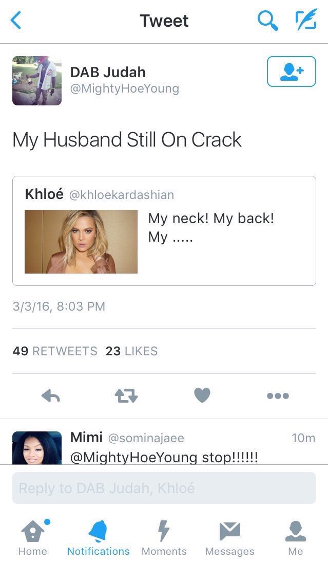 Did her dirty...