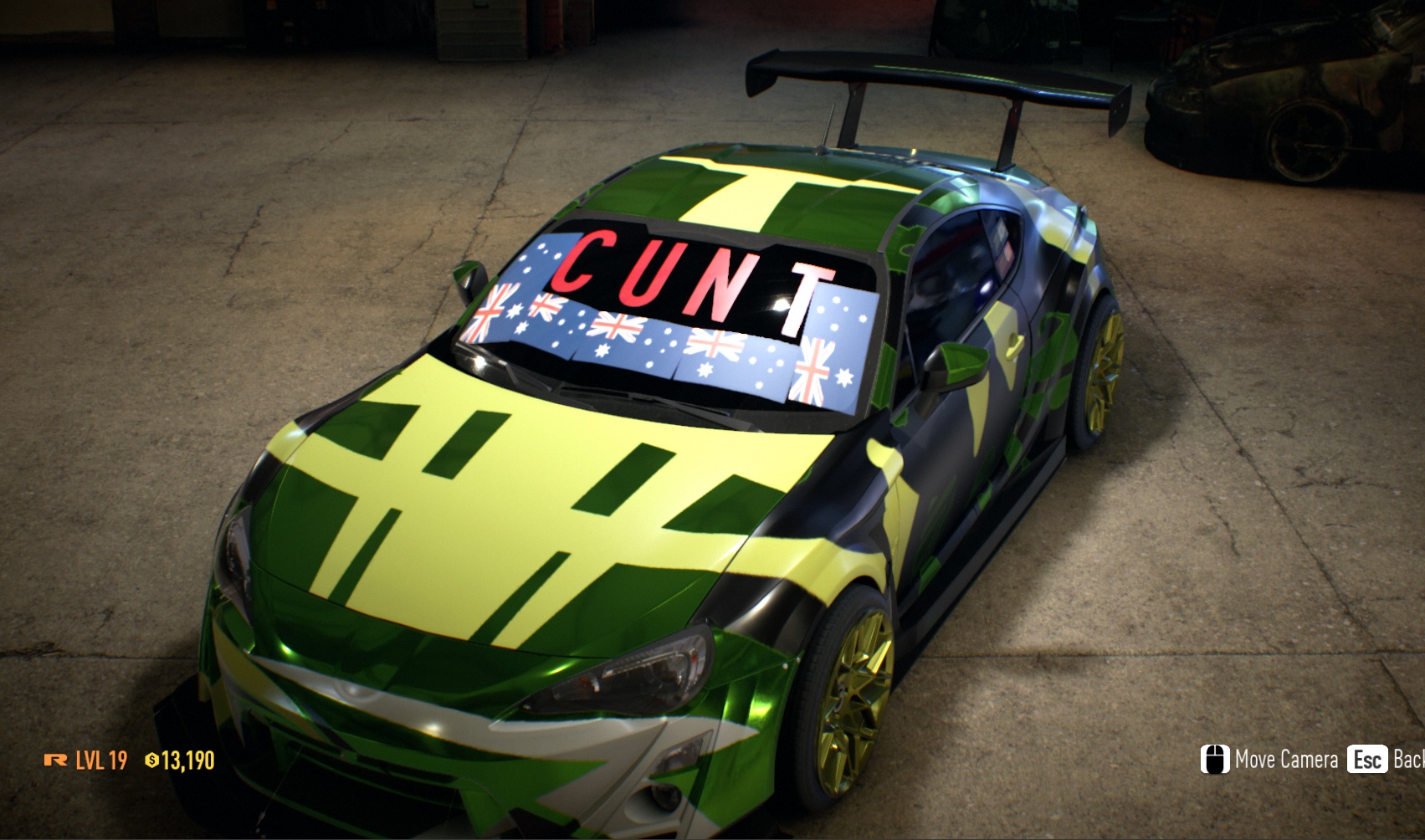 Finally a racing game that allows me to be creative!