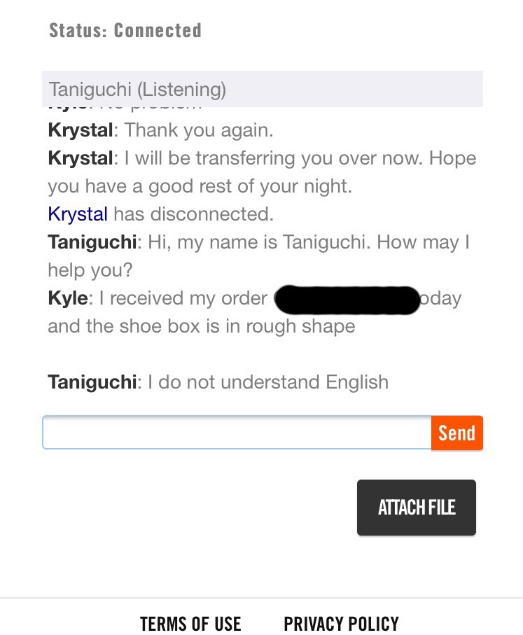 Customer service at its finest