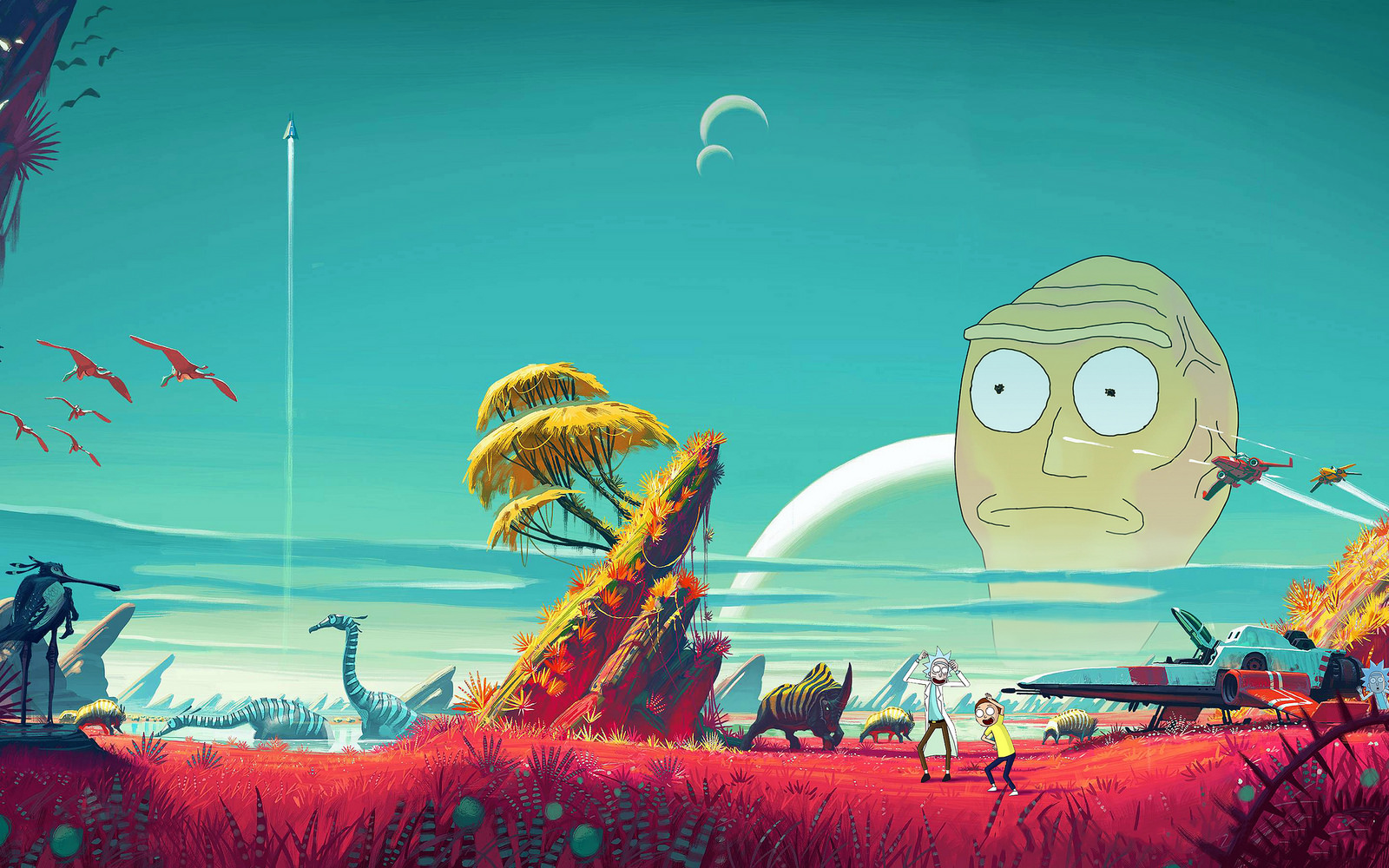 Looked at the photo and thought: OMG what if there were moding in No Man's Sky!