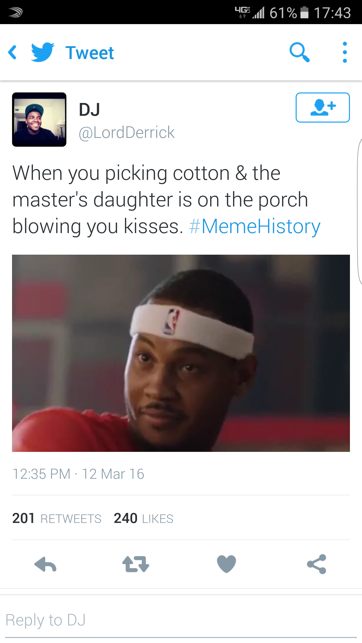 Slavery wasn't all that bad