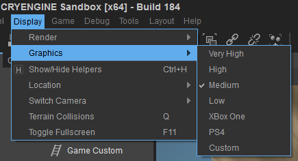 CryEngine knows what's up.