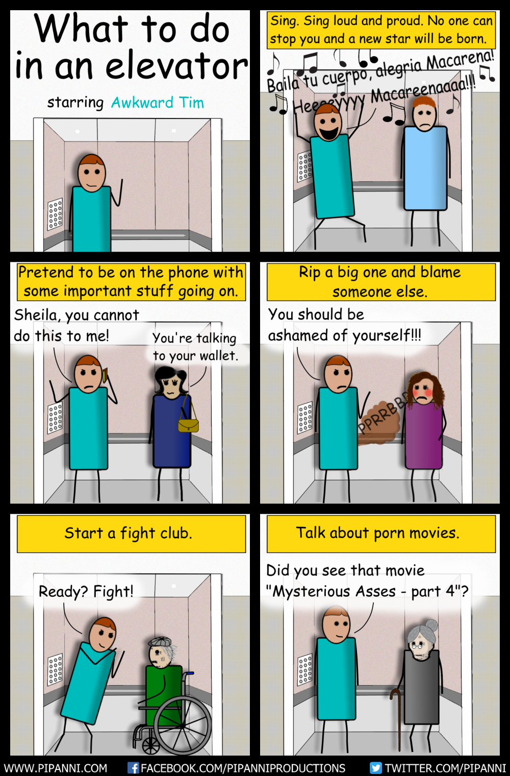 What to do in an elevator