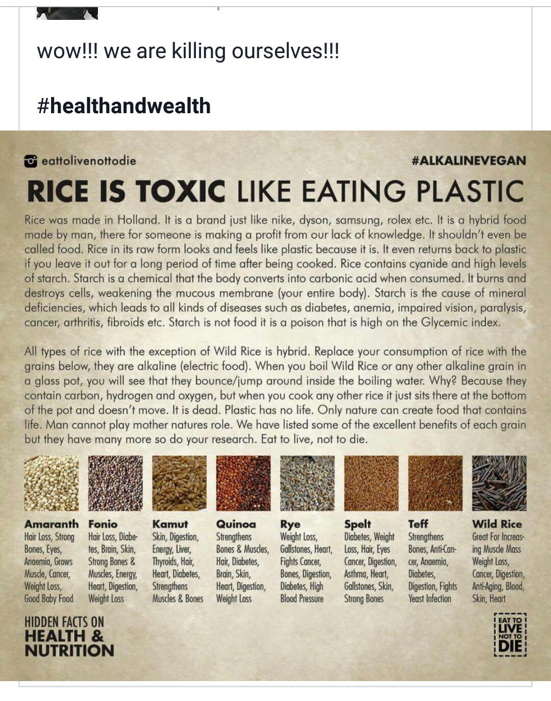Beware Of Rice!/