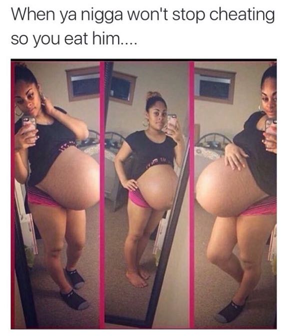 How her skin even stretch that far man?