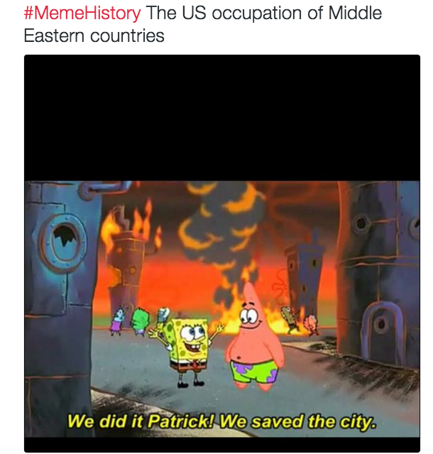 oh the US...