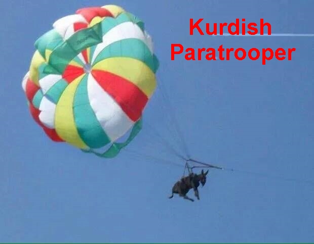 Kurdish Paratrooper